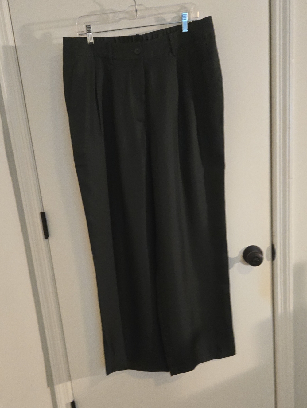 Quince 100% Silk Trousers Forest Green Size 16 NWT